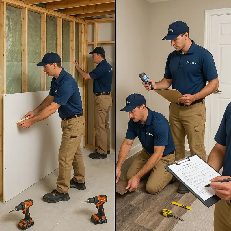 Repairs and Reconstruction process in Montrose-Ghent, OH